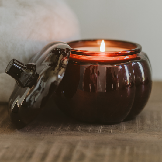 Hello Fall 20 oz Pumpkin Jar Candle