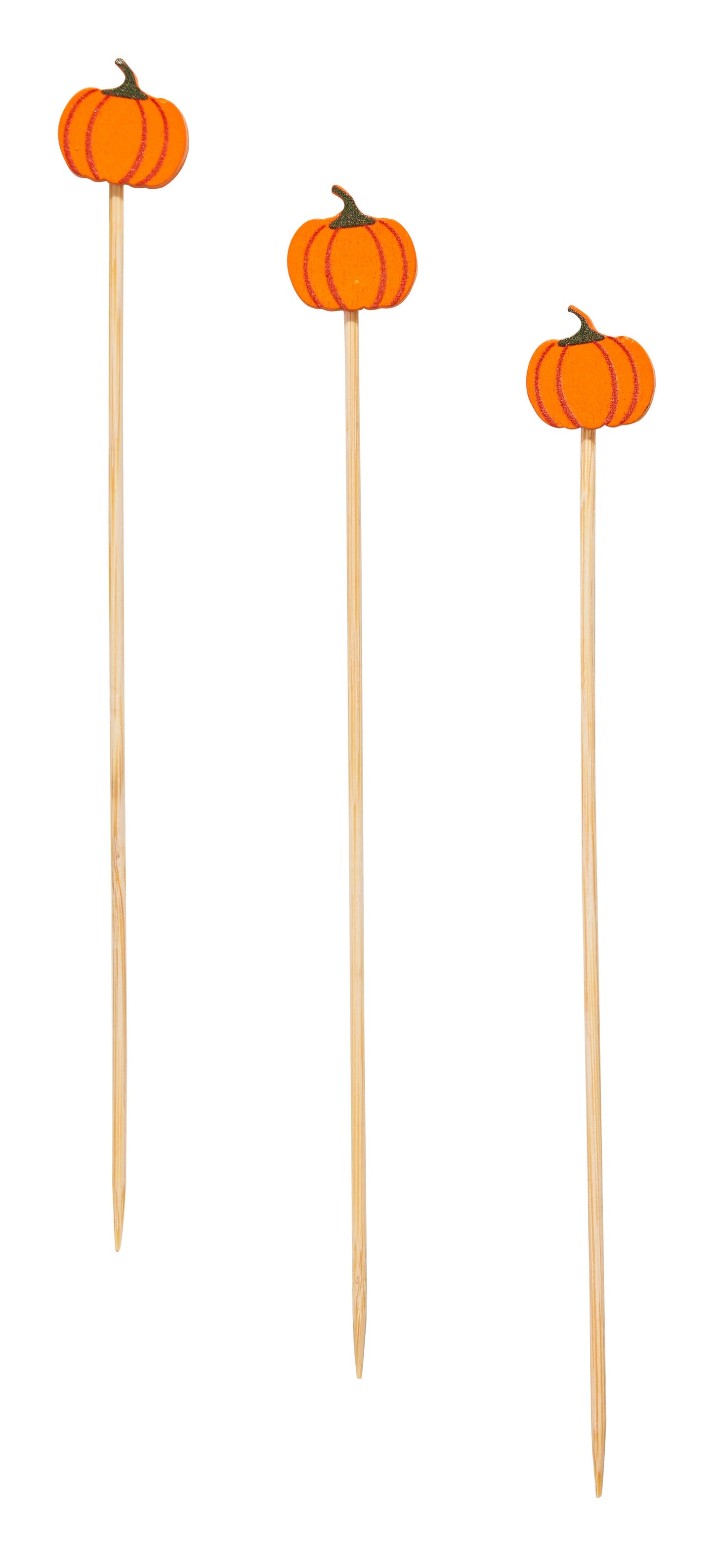 Pumpkin Fall Cocktail Party Picks