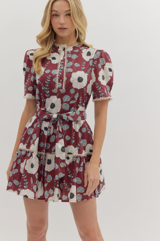 Marlo Pleated Midi Dress Entro