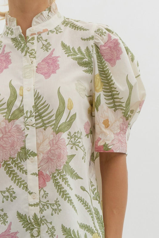 The Louisa Garden Blouse Entro