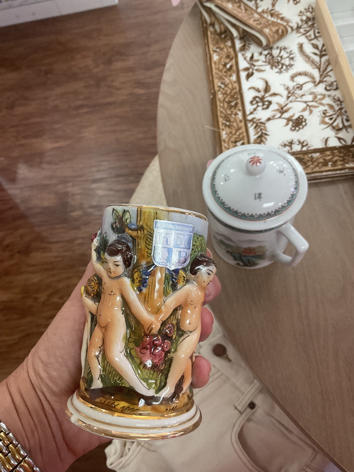 Capodimonte Cherub Cup – Numbered Edition, Italy by Italy