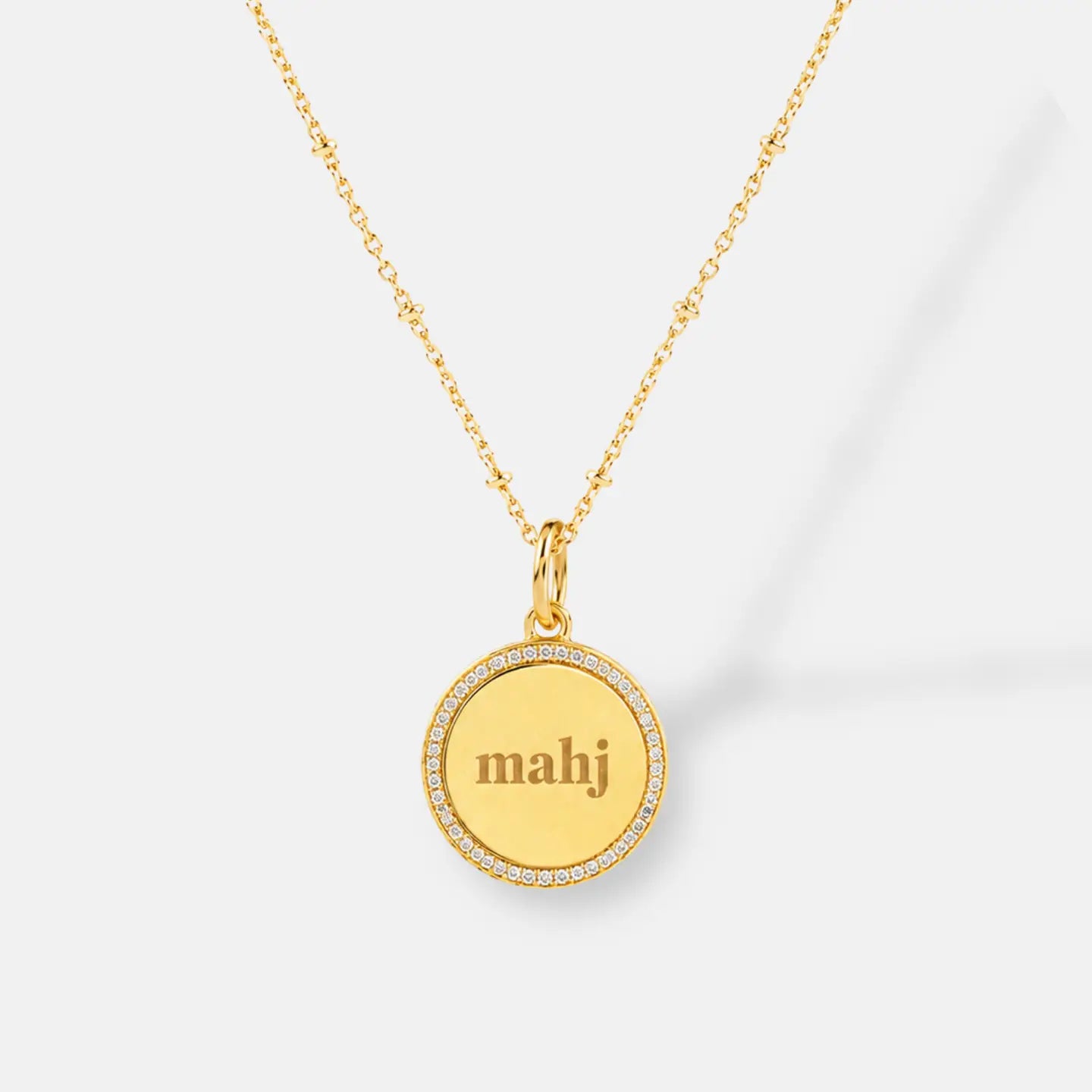 The Mahjong Circle Necklace product view