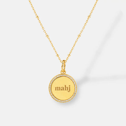 The Mahjong Circle Necklace product view