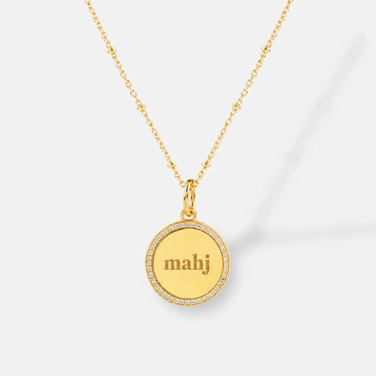 The Mahjong Circle Necklace product view