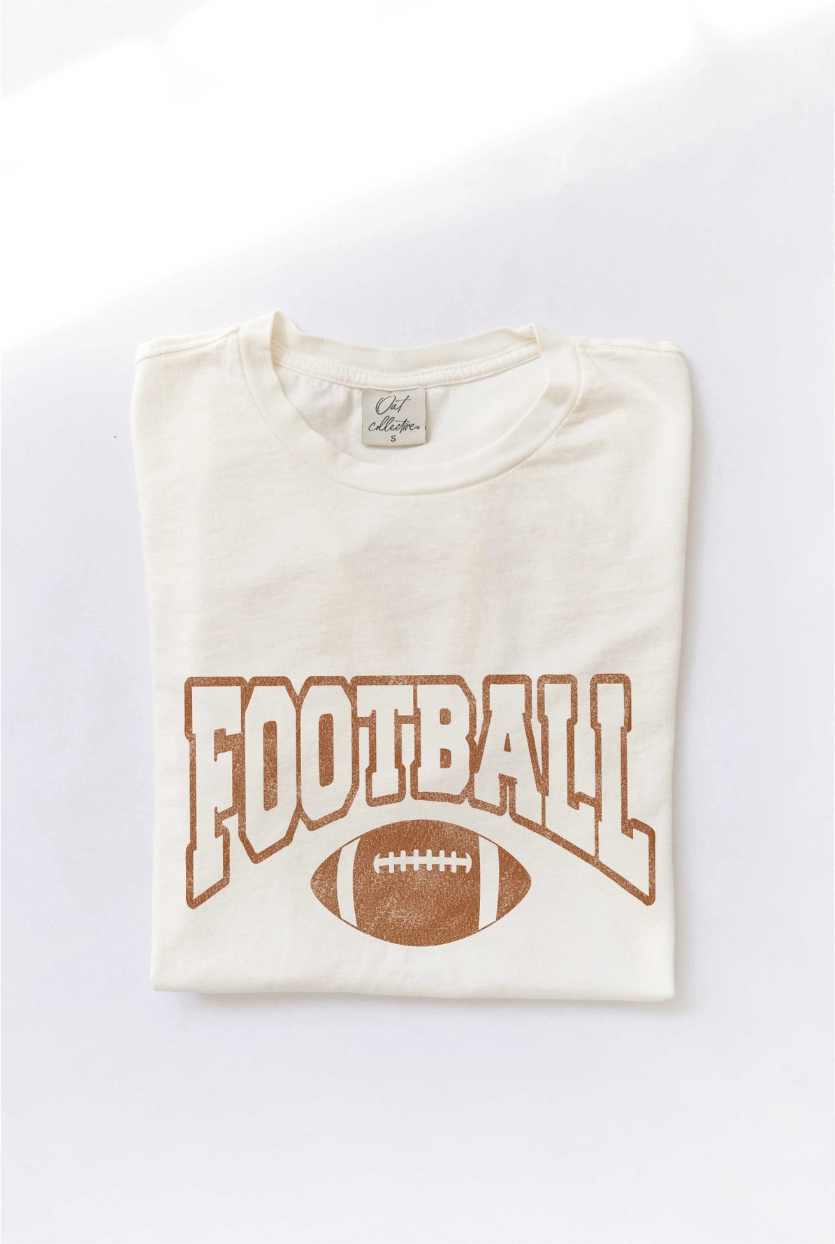 The Sideline Mineral-Wash Tee flat lay