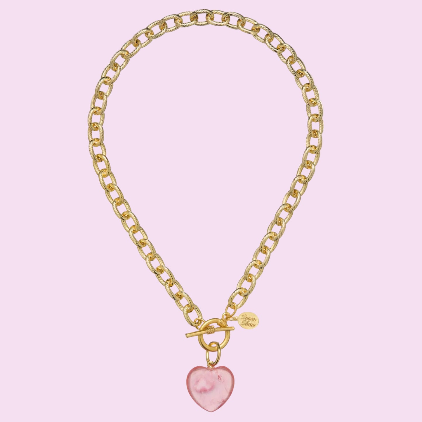 The Eleanor Heart Toggle Necklace