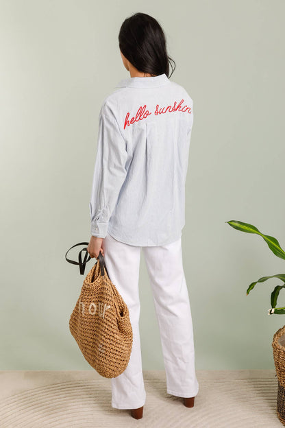 Hello Sunshine – Harbor Stripe Shirt