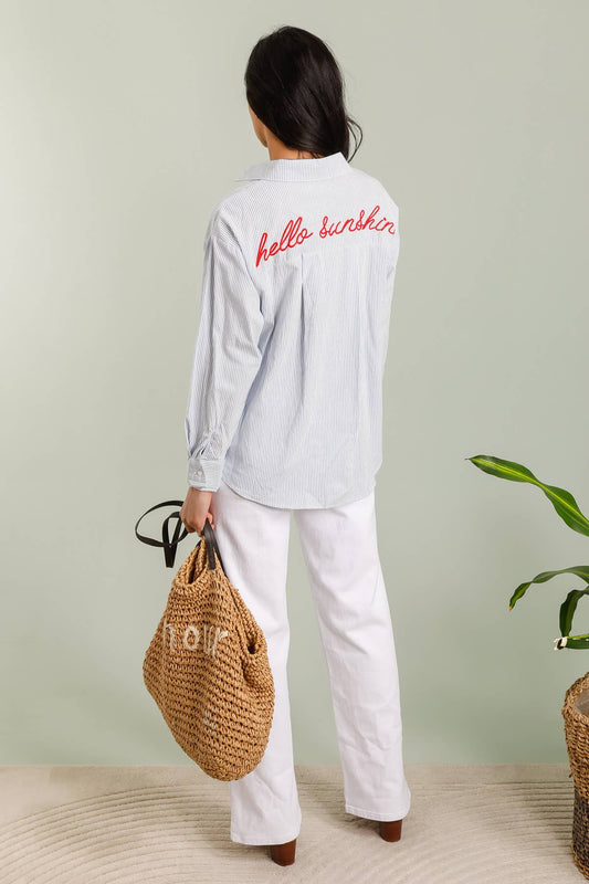 Hello Sunshine – Harbor Stripe Shirt