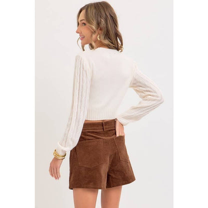 NEW CORDUROY SKORT